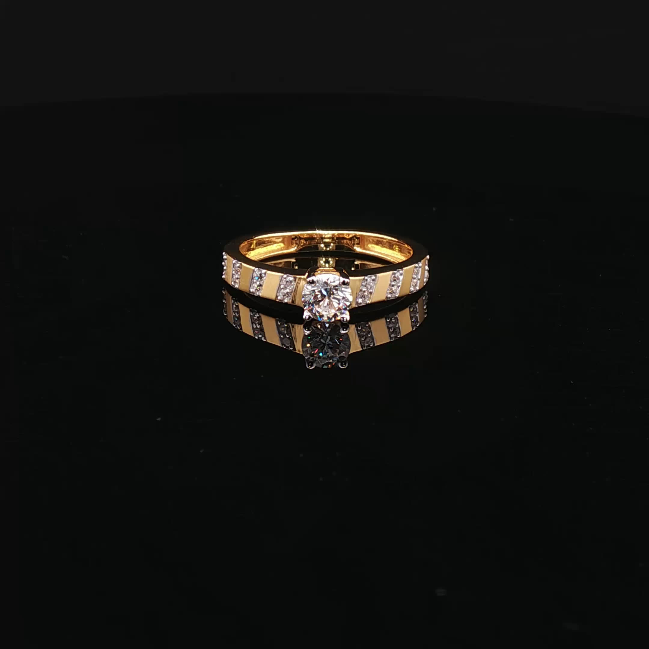 22K Gold Luxury, CZ Sparkle