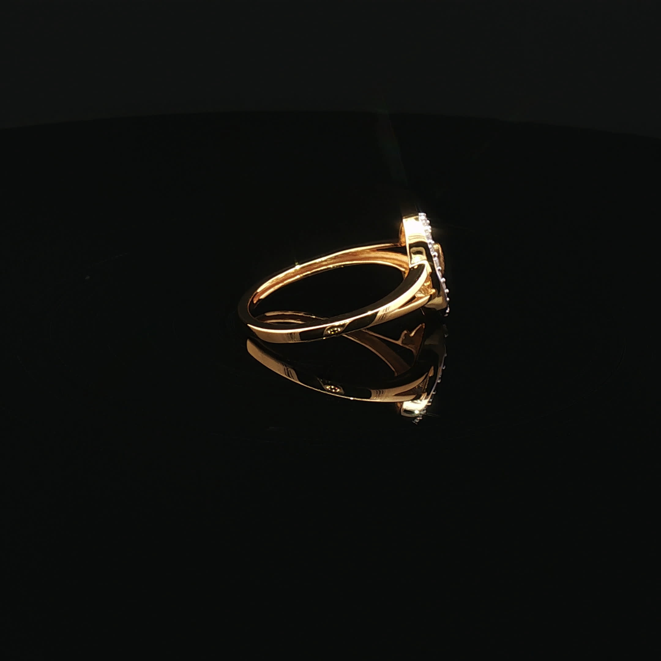 Second image of Modern Elegance, Crafted in 22K Gold
