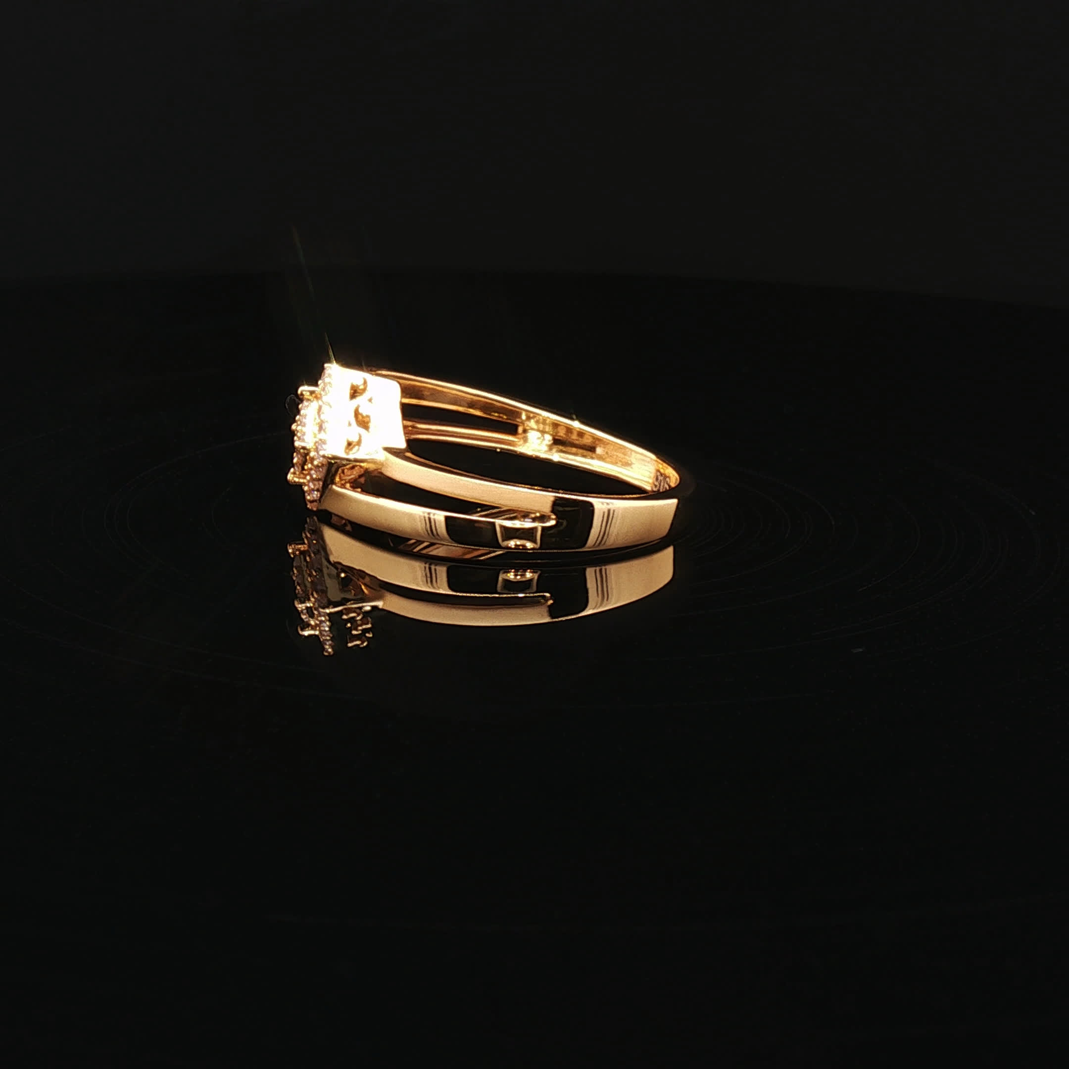 Second image of Luxury and Light in 22K Gold
