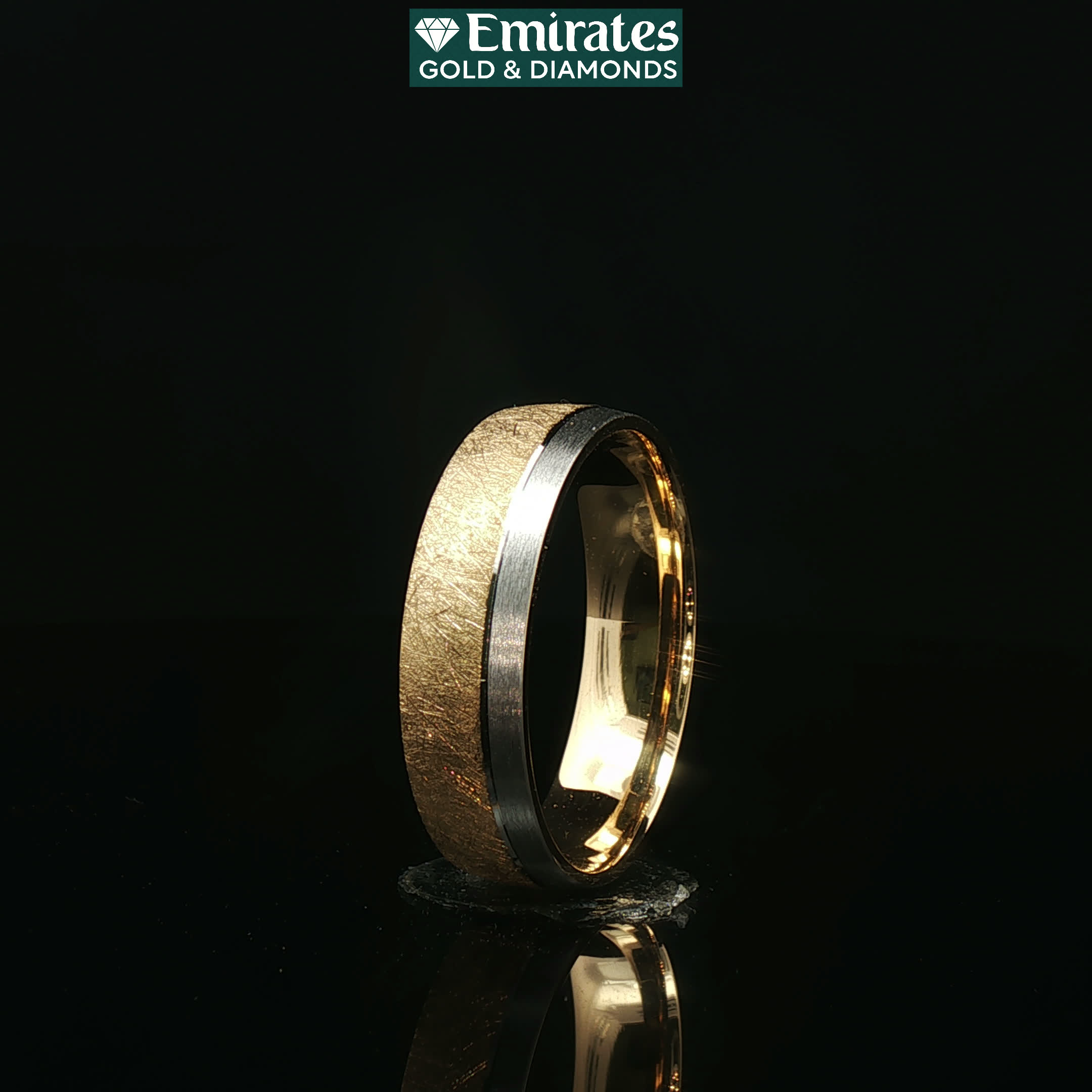 Classic High-Polish Yellow Gold Domed Wedding Band